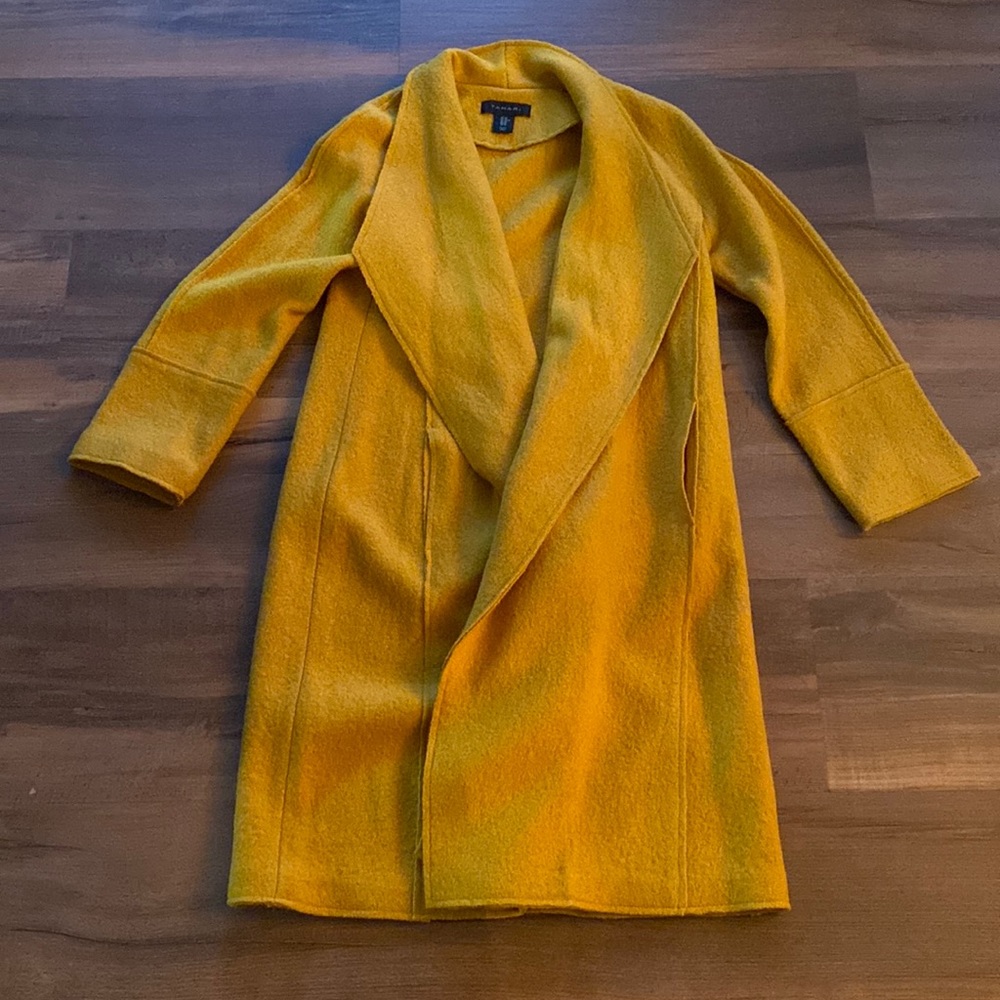 NWOT Mustard Wool Shacket